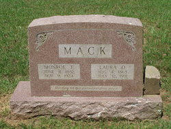 Laura Olivia “Ollie” <I>McDonald</I> Mack 