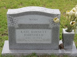 Kate <I>Barnett</I> Bairefield 