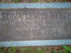 Edna <I>Lewis</I> Kelly 