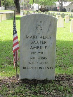 Mary Alice <I>Baxter</I> Amrine 