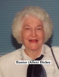 Eunice Elura <I>Allen</I> Dickey 