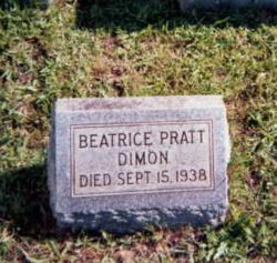Mrs Beatrice Morrell “Bea” <I>Pratt</I> Dimon 