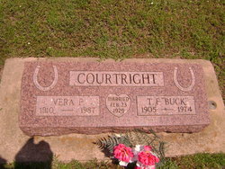 Theodore Floris “Buck” Courtright 