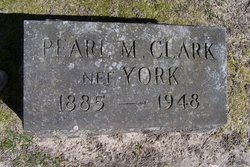 Pearl Mildred <I>York</I> Clark 