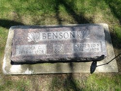 Emma G. <I>Levison</I> Benson 