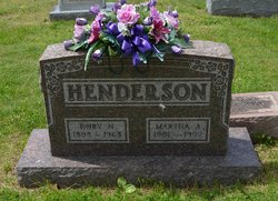 Martha A. <I>Billiter</I> Henderson 