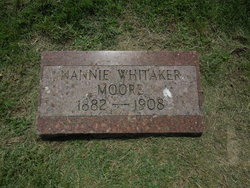 Nannie <I>Whitaker</I> Moore 
