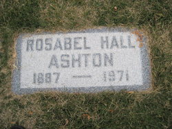 Rosabel <I>Hall</I> Ashton 