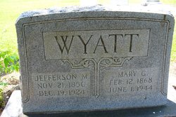 Mary G <I>Gore</I> Wyatt 