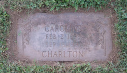 Caroline V. <I>Lahmers</I> Bussinger Charlton 