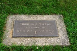 Virginia Bertha <I>Schmeling</I> Wilcox 
