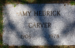 Amy <I>Hedrick</I> Carver 