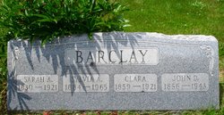 Clara <I>Batton</I> Barclay 