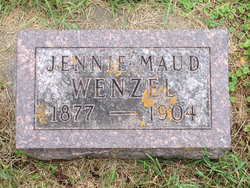 Jennie Maud <I>Goodrich</I> Wenzel 