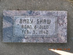 Baby Boy Shaw 
