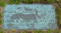 Wilbur C Adams 