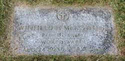 PFC Winfield Hodgdon McKown Jr.