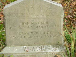 Sarah Wallace <I>Voorhies</I> Veach 
