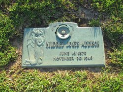 Mildred V <I>Jones</I> Addison 