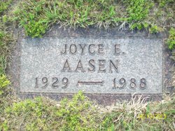 Joyce Elaine <I>Folstrom</I> Aasen 