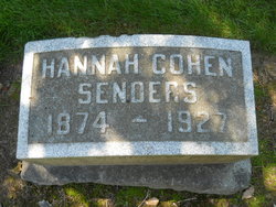 Hannah <I>Cohen</I> Senders 