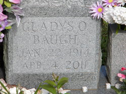 Gladys O. <I>Tyler</I> Baugh 