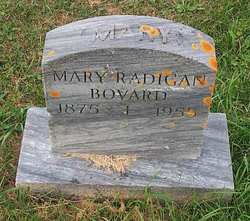 Mary <I>Radigan</I> Bovard 