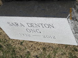 Sara <I>Denton</I> Ong 
