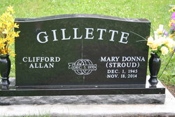 Mary Donna <I>Stroud</I> Gillette 