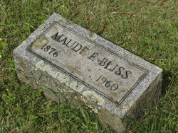 Maude E <I>Bowler</I> Bliss 