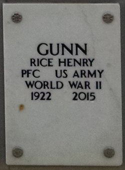 Rice Henry Gunn 