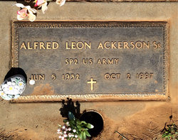Sgt Alfred Leon Ackerson Sr.