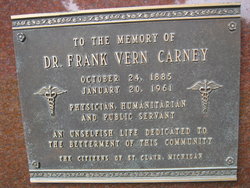 Dr Frank Vern Carney 