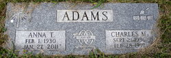 Charles M Adams 