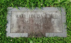 Mary Louisa <I>Garr</I> Foree 