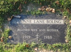 Geraldine Yvonne <I>Lane</I> Boling 
