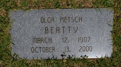 Olga <I>Pietsch</I> Beatty 