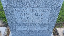 Isaac Franklin “Frank” Adcock 