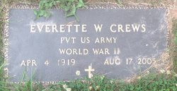 Everette Woodrow Crews 