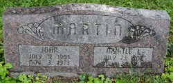 Myrtle L. <I>Basinger</I> Martin 