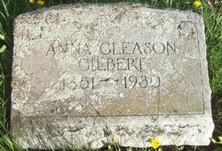 Anna <I>Gleason</I> Gilbert 