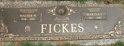 Walter W Fickes 