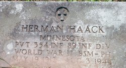 PVT Herman Haack 