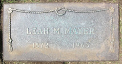 Leah M <I>Meyer</I> Mayer 