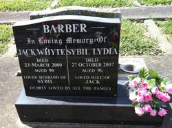 Sybil Lydia <I>Brooke</I> Barber 