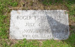 Col Roger F. Pownall 