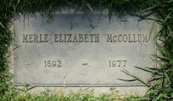 Merle Elizabeth <I>Young</I> McCollum 