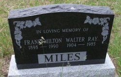 Walter Ray Miles 