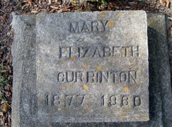 Mary Elizabeth Currinton 