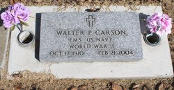 Walter P Carson 